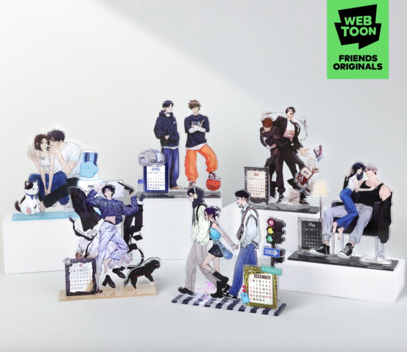 [PREORDER] [HẠN 23.11] WEBTOONFRIENDS ORIGINAL DESK CALENDAR